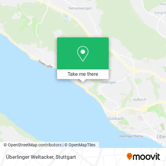 Карта Überlinger Weltacker
