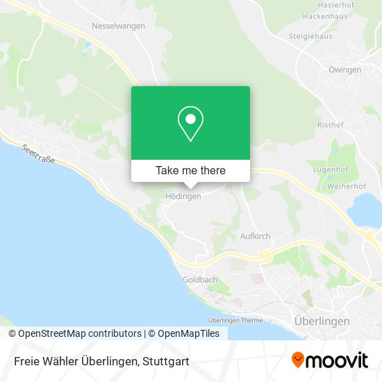 Freie Wähler Überlingen map
