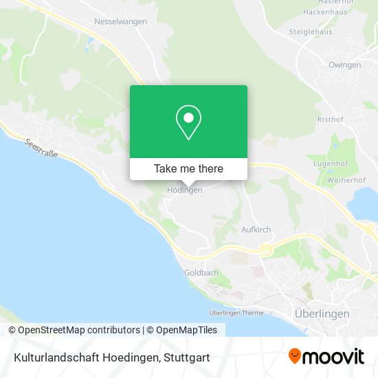Kulturlandschaft Hoedingen map