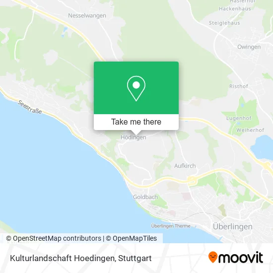 Карта Kulturlandschaft Hoedingen