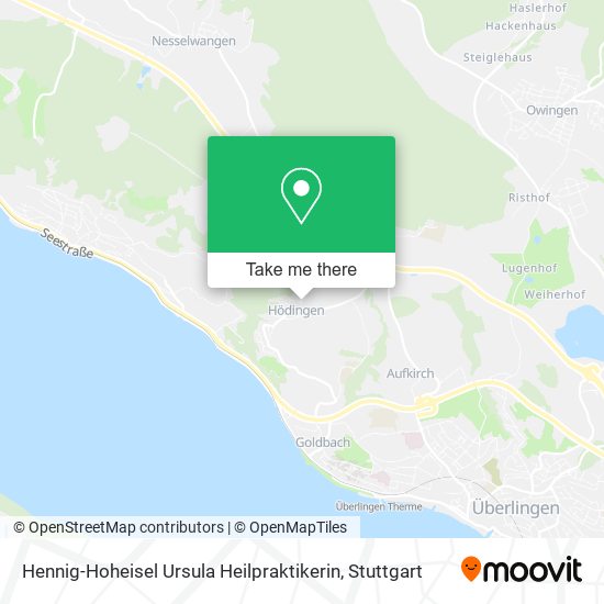 Hennig-Hoheisel Ursula Heilpraktikerin map