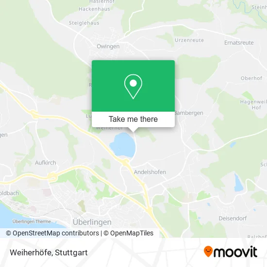 Карта Weiherhöfe