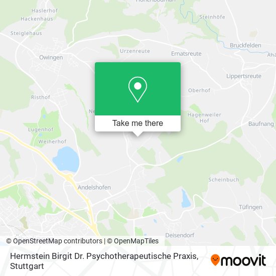 Карта Hermstein Birgit Dr. Psychotherapeutische Praxis