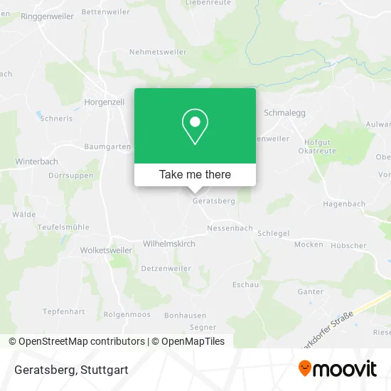 Карта Geratsberg