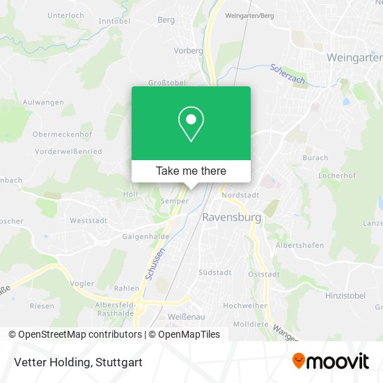 Карта Vetter Holding