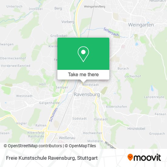 Freie Kunstschule Ravensburg map