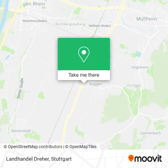 Карта Landhandel Dreher