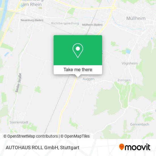 AUTOHAUS ROLL GmbH map