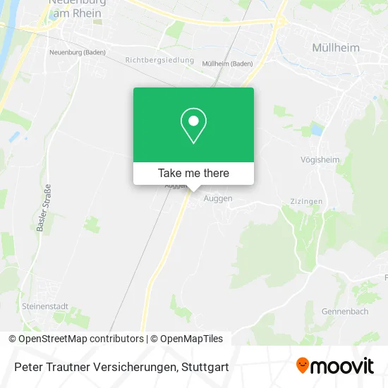 Карта Peter Trautner Versicherungen