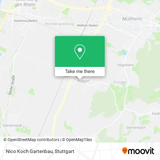 Карта Nico Koch Gartenbau