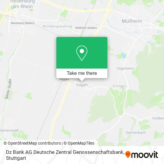 Карта Dz Bank AG Deutsche Zentral Genossenschaftsbank