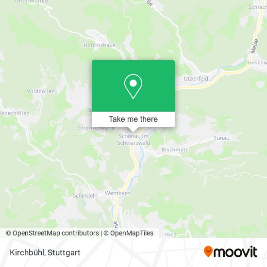 Kirchbühl map