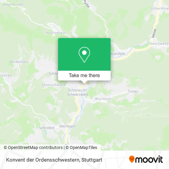 Карта Konvent der Ordensschwestern