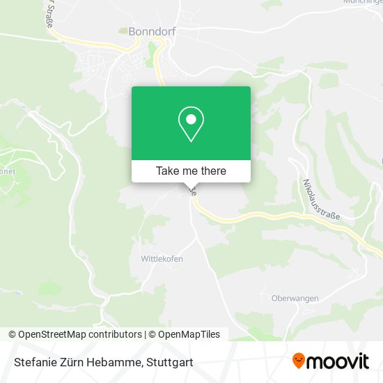 Stefanie Zürn Hebamme map