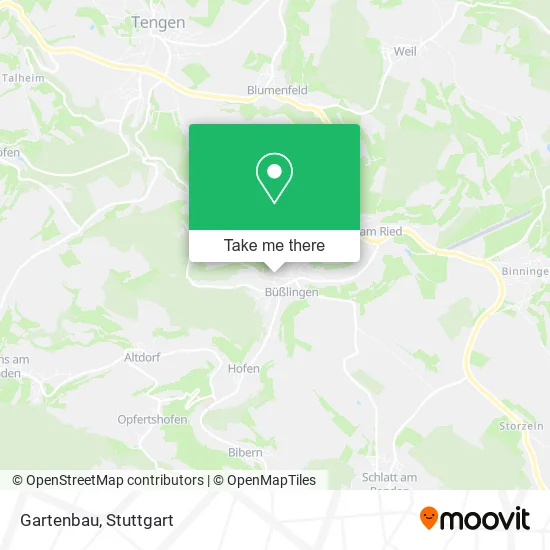 Карта Gartenbau