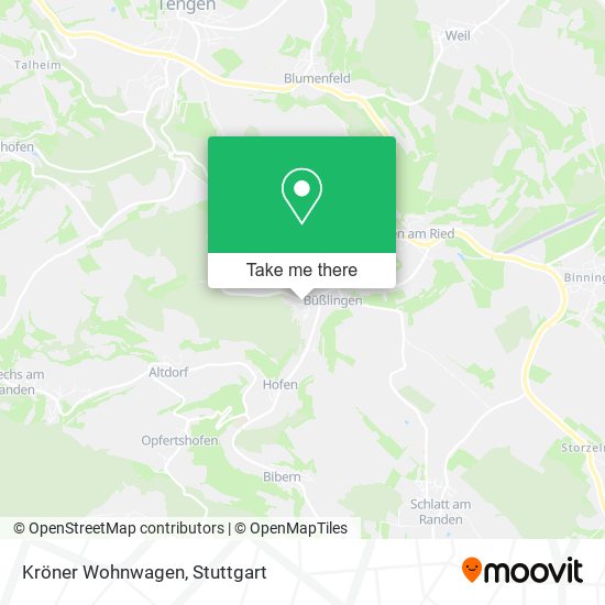Kröner Wohnwagen map