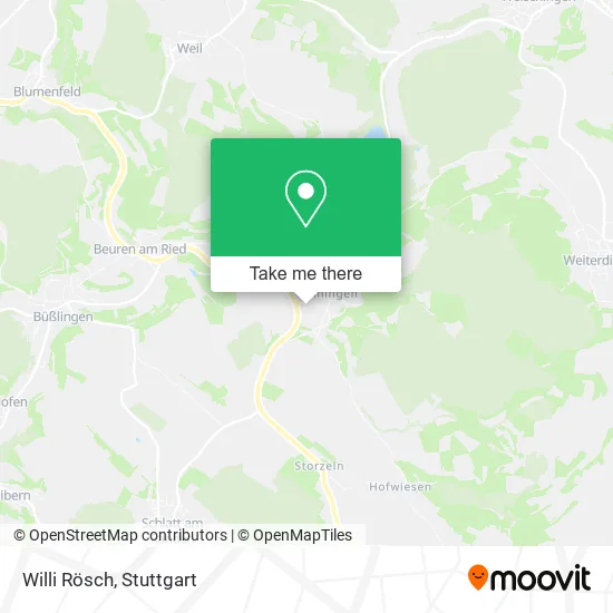 Карта Willi Rösch