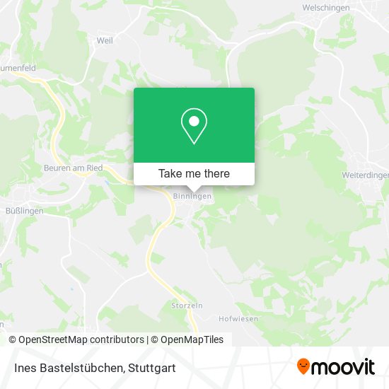Ines Bastelstübchen map
