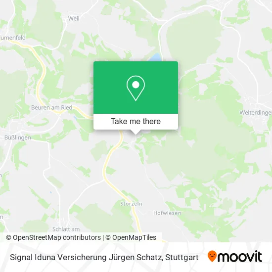 Карта Signal Iduna Versicherung Jürgen Schatz