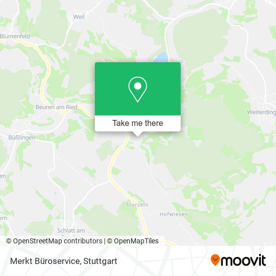 Merkt Büroservice map