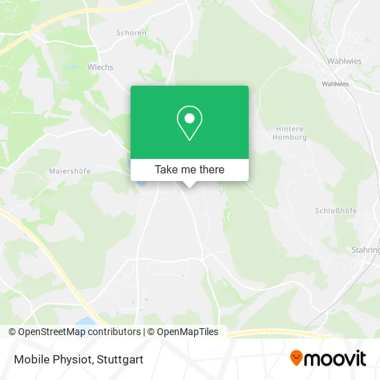 Mobile Physiot map