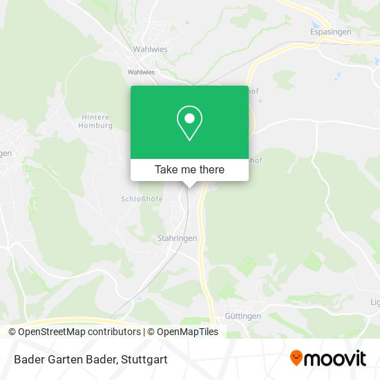 Bader Garten Bader map