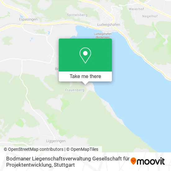 Карта Bodmaner Liegenschaftsverwaltung Gesellschaft für Projektentwicklung