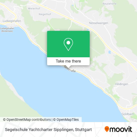 Segelschule Yachtcharter Sipplingen map