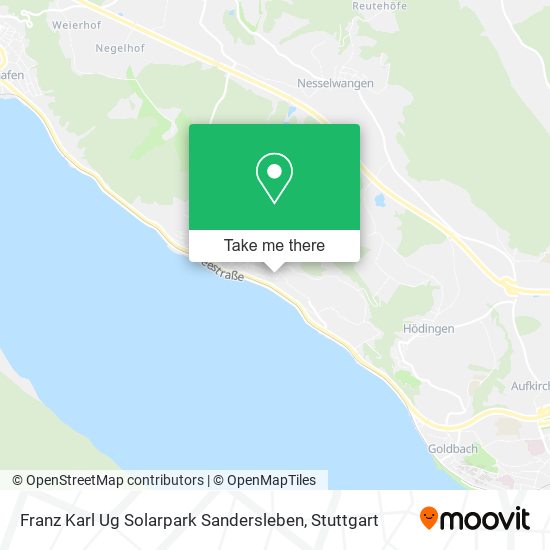 Franz Karl Ug Solarpark Sandersleben map