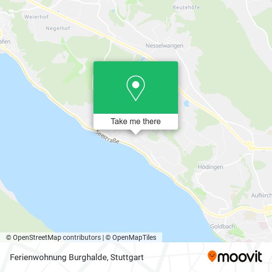 Ferienwohnung Burghalde map