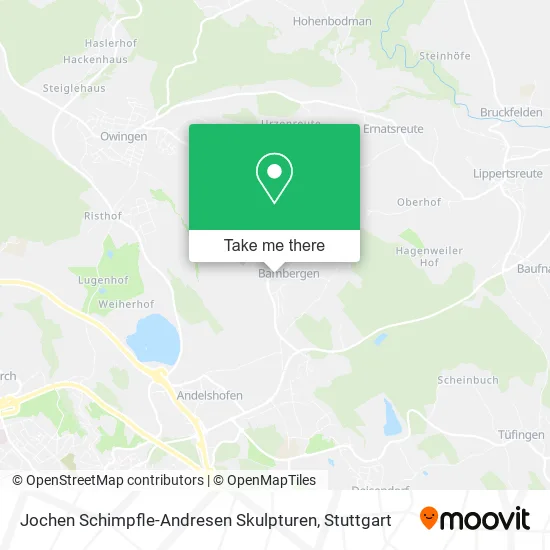 Карта Jochen Schimpfle-Andresen Skulpturen