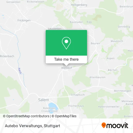 Карта Autebo Verwaltungs