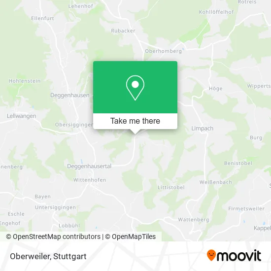 Карта Oberweiler