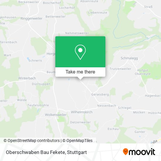 Oberschwaben Bau Fekete map
