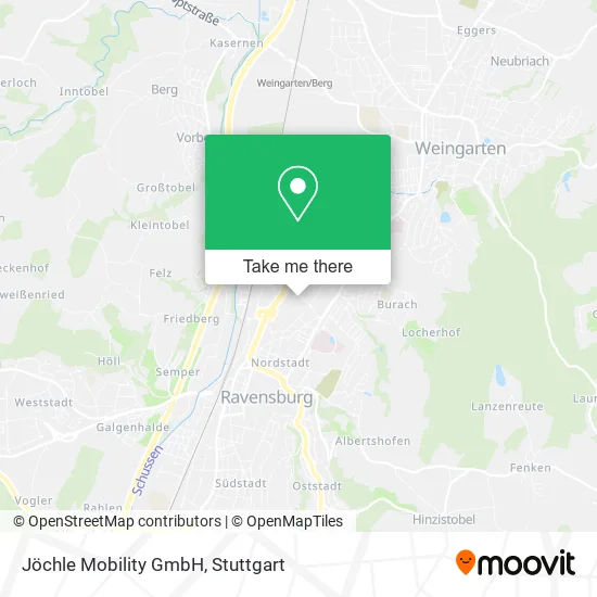 Карта Jöchle Mobility GmbH