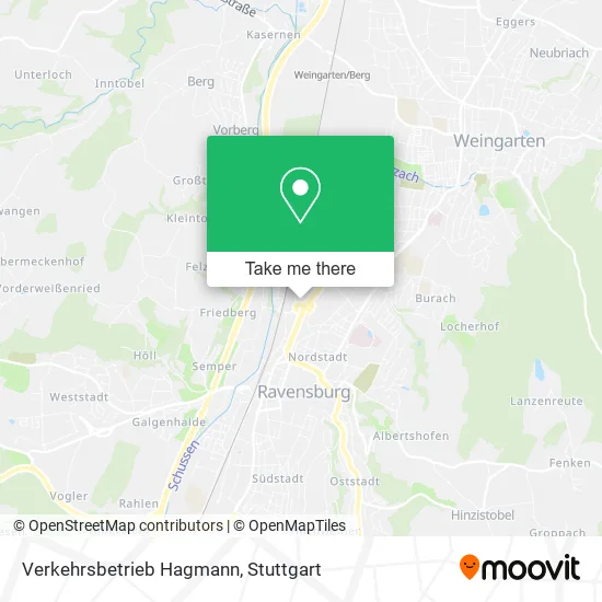 Карта Verkehrsbetrieb Hagmann