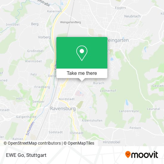 EWE Go map