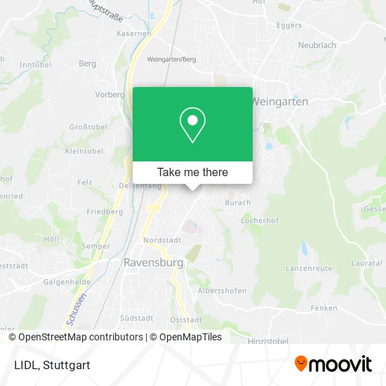 LIDL map
