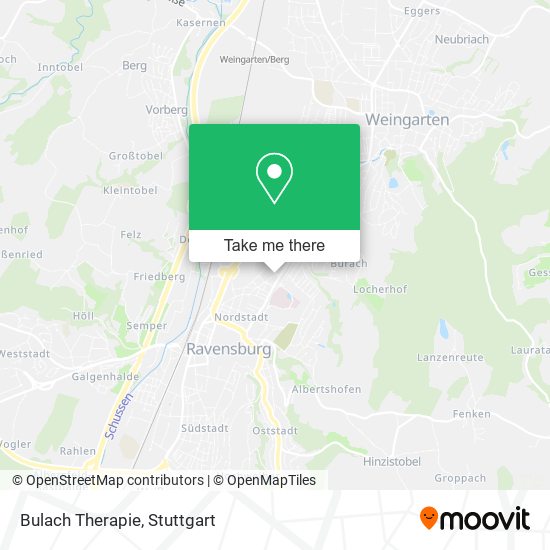 Bulach Therapie map