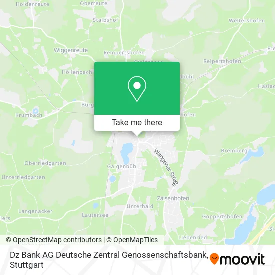 Карта Dz Bank AG Deutsche Zentral Genossenschaftsbank