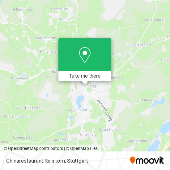 Chinarestaurant Reiskorn map
