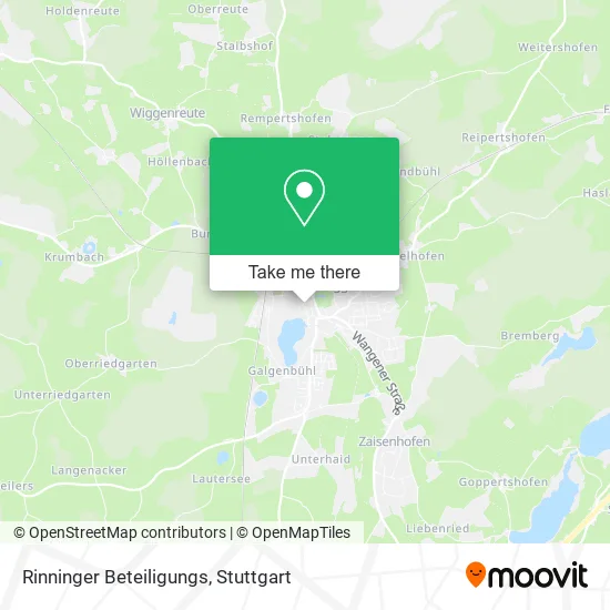 Карта Rinninger Beteiligungs