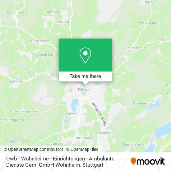 Owb - Wohnheime - Einrichtungen - Ambulante Dienste Gem. GmbH Wohnheim map