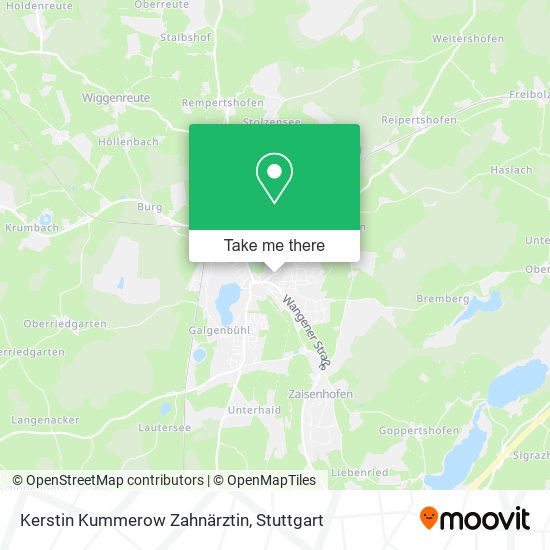 Kerstin Kummerow Zahnärztin map