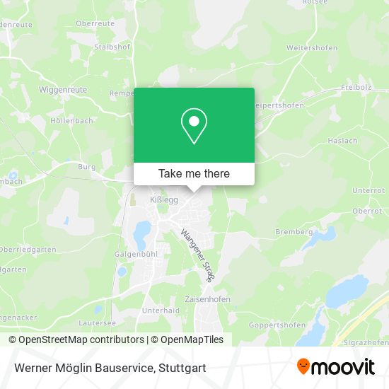 Карта Werner Möglin Bauservice