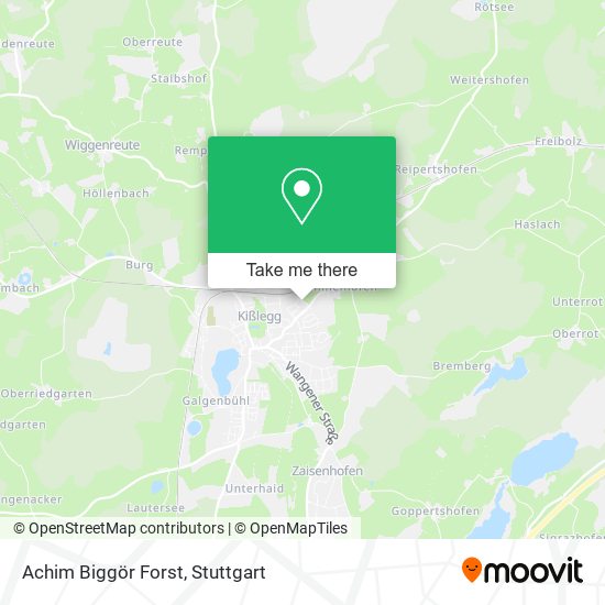Achim Biggör Forst map