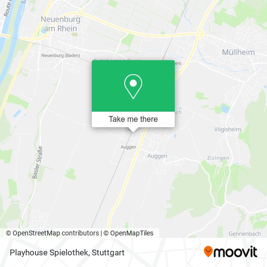 Playhouse Spielothek map