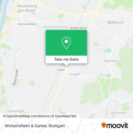 Карта Wickertsheim & Ganter