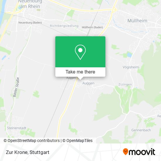 Карта Zur Krone