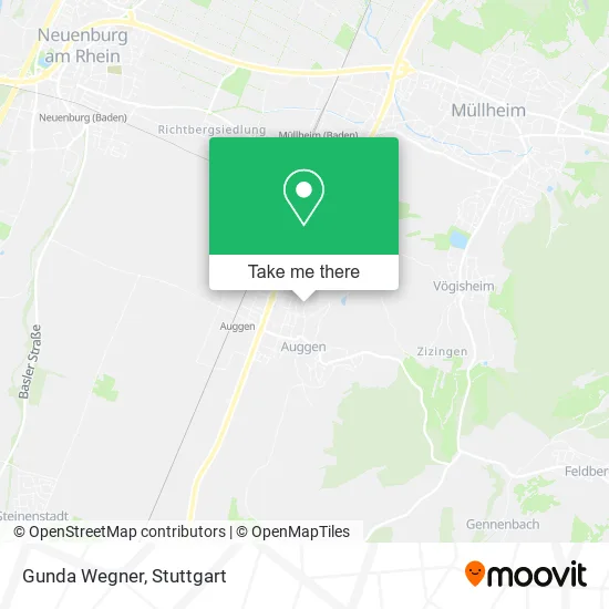 Карта Gunda Wegner